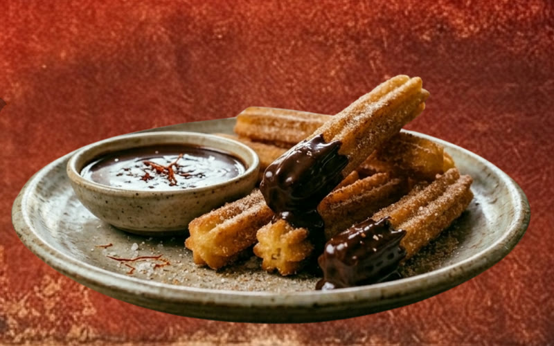 Churros con Chocolate